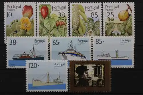 Madeira, MiNr. 153-161, Jahrgang 1992, postfrisch - 212313