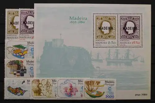 Madeira, MiNr. 62-69, Jahrgang 1980, postfrisch - 212330