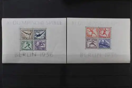 Deutsches Reich, MiNr. Block 5 + 6, postfrisch - 212355