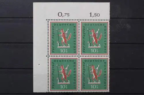 Deutschland (BRD), MiNr. 286 Viererblock Ecke links oben, postfrisch - 212484