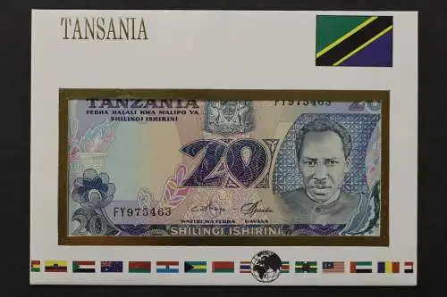 Tansania, Banknotenbrief - 662540