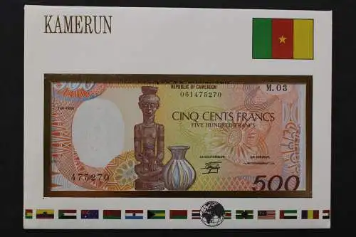 Kamerun, Banknotenbrief - 662543