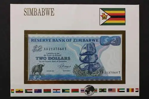 Simbabwe, Banknotenbrief - 662606