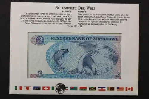 Simbabwe, Banknotenbrief - 662606