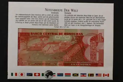 Honduras, Banknotenbrief - 662593