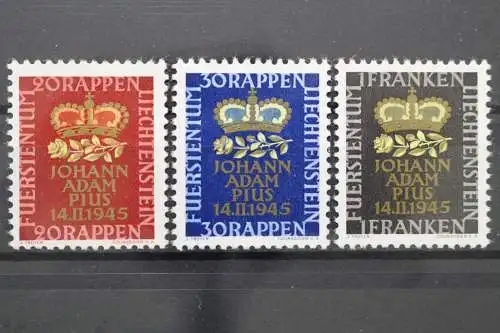 Liechtenstein, MiNr. 240-242, postfrisch - 211251