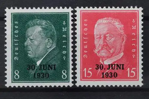 Deutsches Reich, MiNr. 444-445, postfrisch - 212614