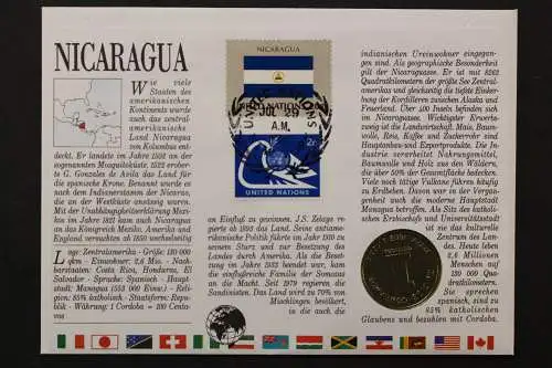 Nicaragua, Soldat, Numisbrief vom 25.6.1985 - 662690