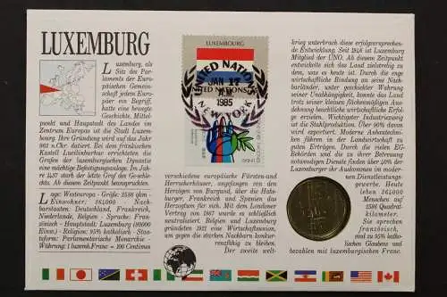 Luxemburg, Numisbrief vom 11.12.1984 - 662717