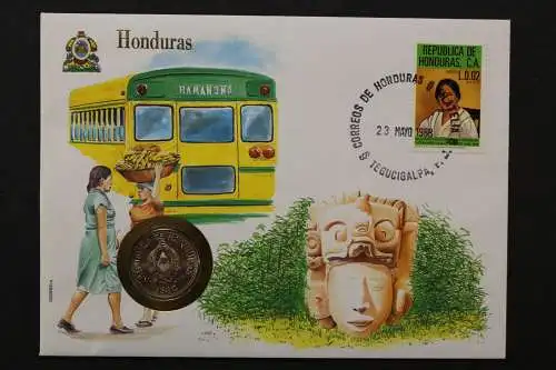 Honduras, Numisbrief vom 23.5.1988 - 662706