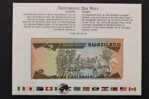 Swaziland, Banknotenbrief - 662529