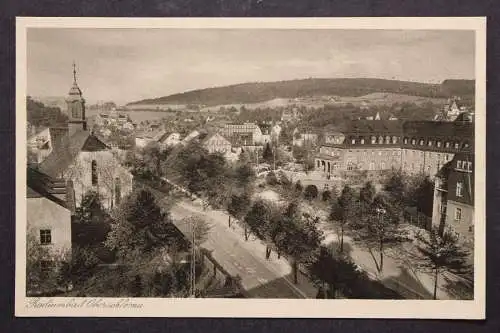 Oberschlema, sächs. Erzgebirge, Teilansicht, Kirche - 424495