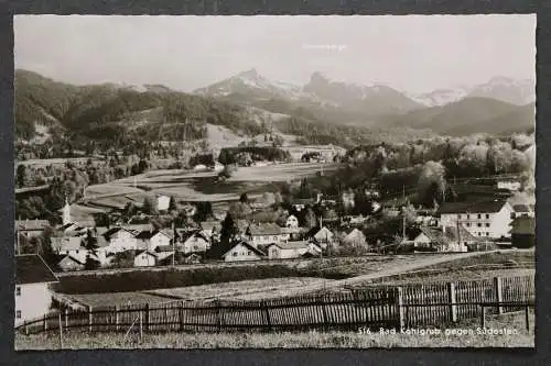 Bad Kohlgrub, Blick zum Ort, Ammerberge - 423987