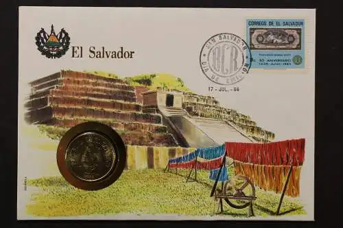 Salvador, Numisbrief vom 17.7.1984 - 662693