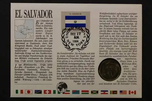 Salvador, Numisbrief vom 17.7.1984 - 662693