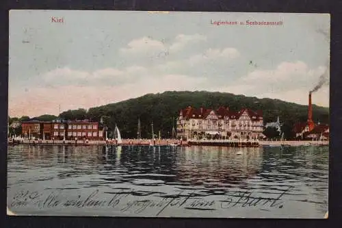 Kiel, Logierhaus und Seebadeanstalt - 424009