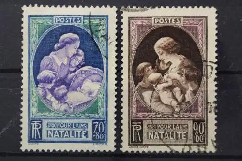 Frankreich, MiNr. 455-456, gestempelt - 213388