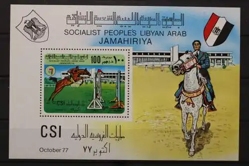 Libyen, MiNr. Block 34, postfrisch - 211960