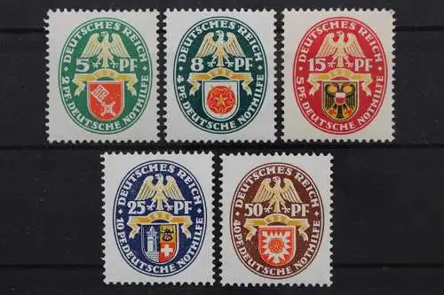 Deutsches Reich, MiNr. 430-434, postfrisch, BPP Signatur - 213504