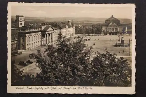 Kassel, Friedrichsplatz mit Blick auf Preußisches Staatstheater - 423994