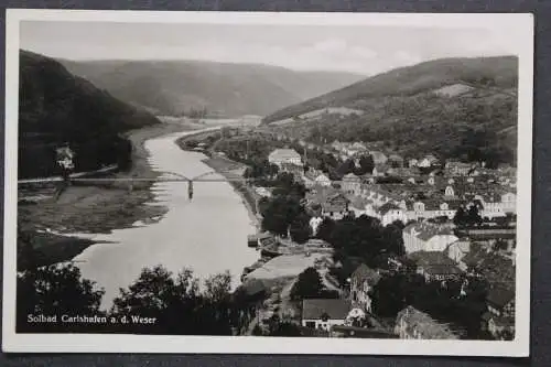 Carlshafen, Weser, Brücke, Teilansicht - 424110