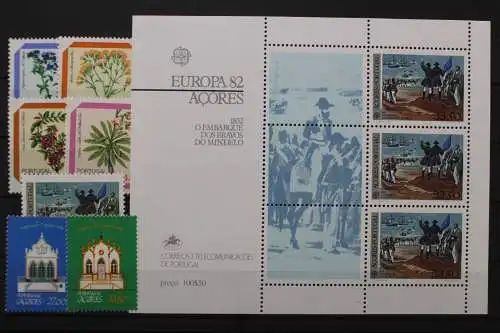 Azoren, MiNr. 349-355, Jahrgang 1982, postfrisch - 212288