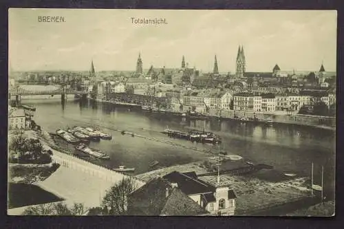 Bremen, Totalansicht - 424237