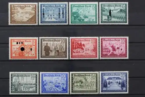 Deutsches Reich, MiNr. 702-713, postfrisch - 212377