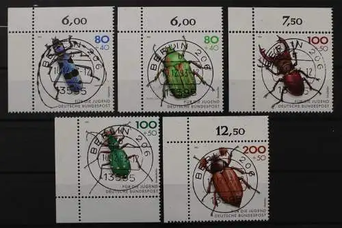Deutschland (BRD), MiNr. 1666-1670 Ecken li. bzw. re. unten, gestempelt - 212517