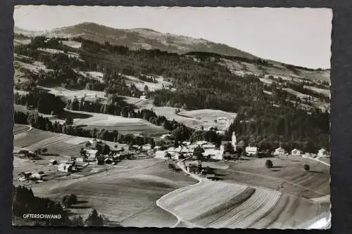 Ofterschwang, Allgäu, Blick zum Ort mit Ofterschwangerhorn - 424384