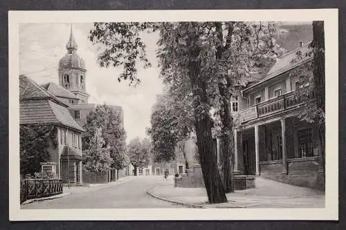 Eisenmoorbad Pretzsch, Elbe, Moorbad und Kirche - 424408