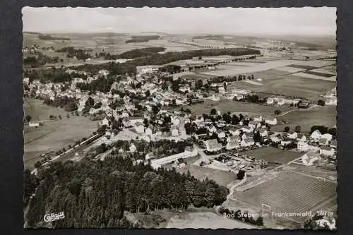 Bad Steben, im Frankenwald,Teilansicht, Luftbild - 424471