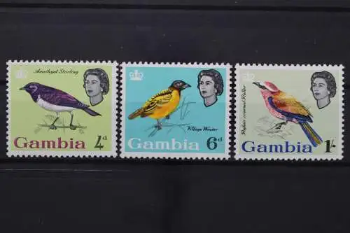 Gambia, MiNr. 175-177, postfrisch - 212854