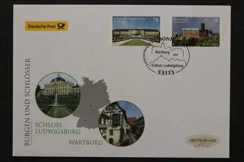 Deutschland (BRD), MiNr. 3311-3312 skl. Deutsche Post exklusiv, FDC - 213302