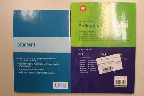 Schulbücher Oberstufe / Abitur. Thema: Erdkunde / Geografie, 16 Ausgaben - 990183