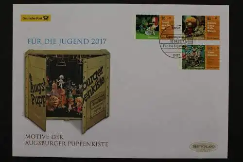 Deutschland (BRD), MiNr. 3325-3327 Deutsche Post exklusiv, FDC - 213309M