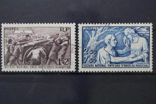 Frankreich, MiNr. 509-510, gestempelt - 213381