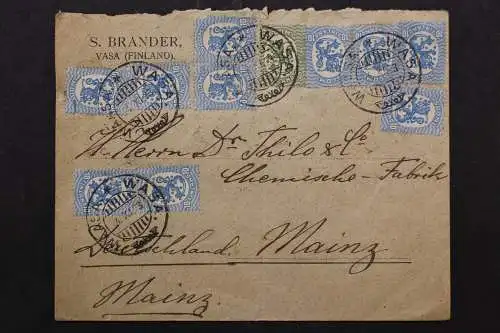 Finnland, Brief nach Mainz, 1923 - 512376