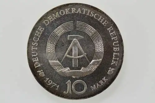 DDR, 10 Mark Albrecht Dürer, 1971, Stempelglanz / Bu - 801483