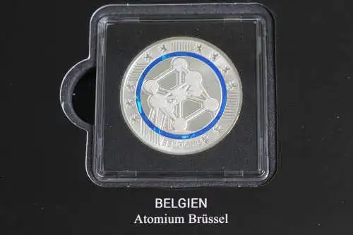 Medaillensammlung "Europa - Der leuchtende Ring", in 333er Silber - 880024