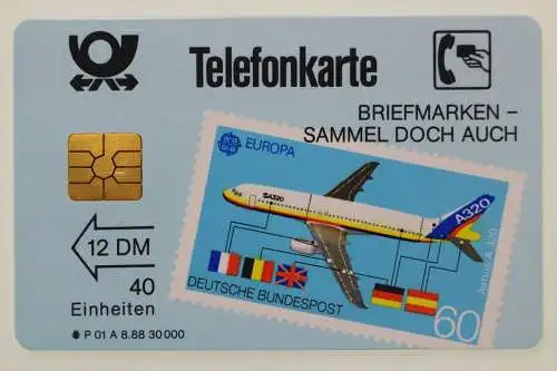 Telefonkarte, Airbus P 01 A 88.8 30000, ungebraucht - 801487