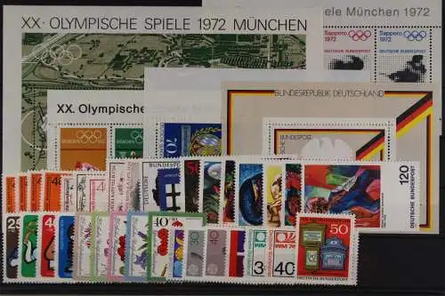 Deutschland, MiNr. 612-825 - Jahrgänge 1970-1974, Kollektion, postfrisch - 701002