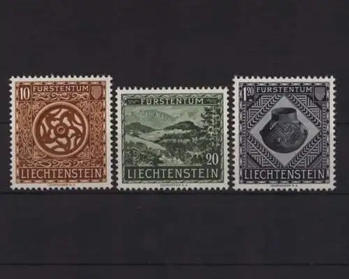 Liechtenstein, MiNr. 319-321, postfrisch - 692197