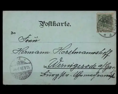 Biebrich, Ortsansicht, Katsanien-Allee, Schloss etc. - 400088