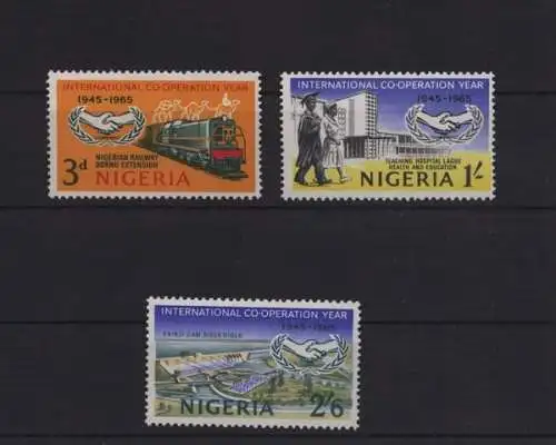 Nigeria, MiNr. 169-171, postfrisch - 693512