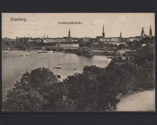 Hamburg - Lombardsbrücke - 400363