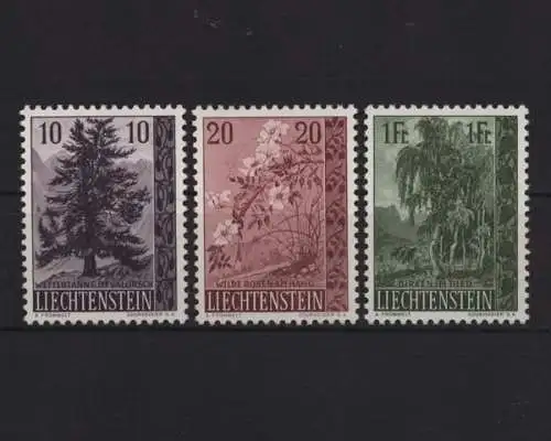 Liechtenstein, MiNr. 357-359, postfrisch - 692201