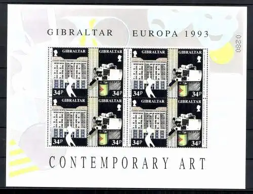 Gibraltar, MiNr. 654-657 Kleinbögen, postfrisch - 693001