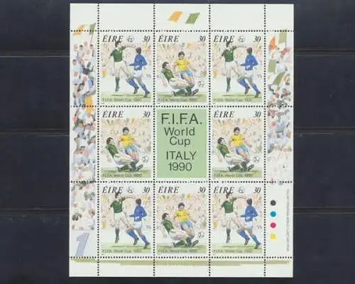 Irland, Fußball, MiNr. 712-713 KB, postfrisch - 60541