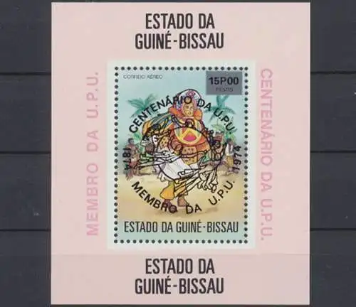 Guinea - Bissau, Michel Nr. Block 17 a A, postfrisch - 66476